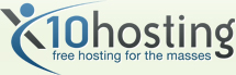x10 hosting logo