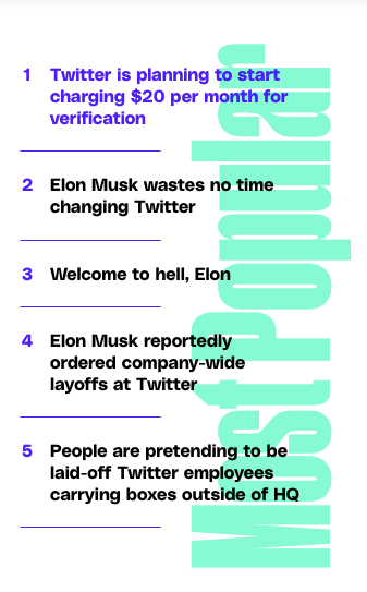 The Verge Elon Articles